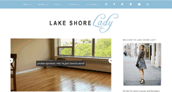 Desktop Screenshot of lakeshorelady.com